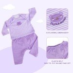 Purple Outfit for 20-Inch Reborn Baby Dolls