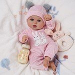 Cute Bunny Outfit Set for 17-22 Inch Dolls