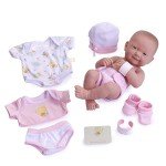 8-Piece Baby Doll Gift Set with Accessories