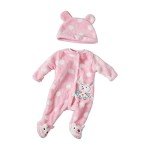 Adorable Bunny Jumpsuit for Reborn Baby Dolls
