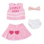 4-Piece Baby Doll Clothes Set for 17-22 Inch Dolls