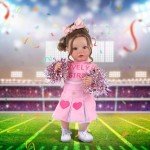 4-Piece Baby Doll Clothes Set for 17-22 Inch Dolls