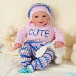 Adorable Reborn Doll Clothes Set – Cat Pattern