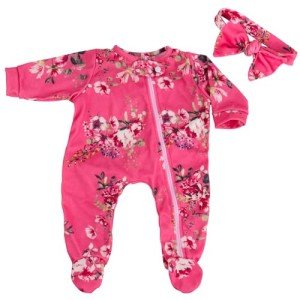 Pink Floral Jumpsuit Set for 20 Inch Dolls