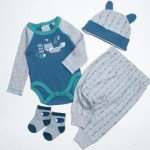 Cute Little Fox Reborn Baby Doll Clothes Set