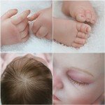 Realistic 19-Inch Sleeping Reborn Baby Doll