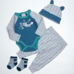Cute Little Fox Reborn Baby Doll Clothes Set