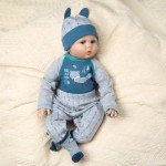 Cute Little Fox Reborn Baby Doll Clothes Set