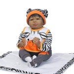 22" Reborn Baby Doll Tiger Outfit Set