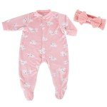 Aori 4-Piece Pink Outfit Set for Reborn Dolls