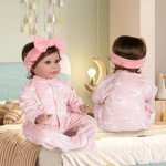 Aori 4-Piece Pink Outfit Set for Reborn Dolls
