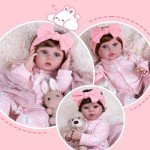Aori 4-Piece Pink Outfit Set for Reborn Dolls