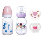 4 Pcs Reborn Doll Feeding Bottle Set
