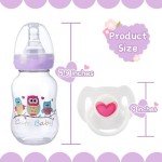 4 Pcs Reborn Doll Feeding Bottle Set
