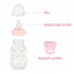 CHAREX Reborn Baby Doll Feeding Bottle & Pacifier