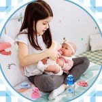 Reborn Doll Accessory Set: Pacifiers & Bottles