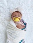 Realistic 19-Inch Sleeping Reborn Baby Doll