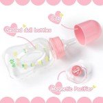Reborn Baby Doll Bottle and Pacifier Set