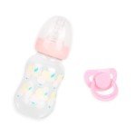 CHAREX Reborn Baby Doll Feeding Bottle & Pacifier