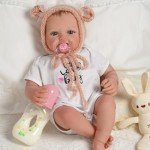Reborn Baby Doll Bottle and Pacifier Set