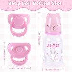 6-Piece Cute Bear Accessories Set for Reborn Dolls