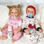 4 Pcs Baby Doll Bottles & Pacifiers Set