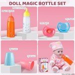 Joyin Doll Magic Bottle & Pacifier Feeding Set