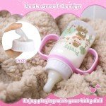 Reborn Doll Bottle and Magnetic Pacifier Set