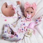 Reborn Doll Bottle and Magnetic Pacifier Set