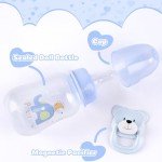 Reborn Baby Doll Bottle and Pacifier Set