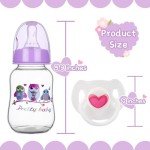 Reborn Baby Doll Bottle and Pacifier Set