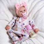 Reborn Doll Bottle and Magnetic Pacifier Set