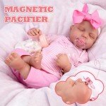 Aori Reborn Doll Accessories: Pink Pacifier & Bottle