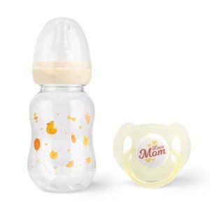 Reborn Baby Doll Bottle and Pacifier Set