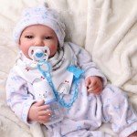 Baby Doll Feeding Set with Bottles and Bibs