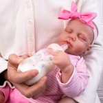 Aori Reborn Doll Accessories: Pink Pacifier & Bottle