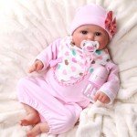 Baby Doll Feeding Set with Bottles and Bibs