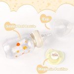 Reborn Baby Doll Bottle and Pacifier Set