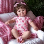 Adorable 20-Inch Realistic Smiling Baby Doll