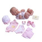 8-Piece Baby Doll Gift Set with Accessories