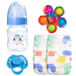 Reborn Baby Doll Accessories Set - 5 Pieces