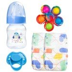 Reborn Doll Accessories Set with Bottles and Pacifiers