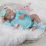 Lifelike 20-Inch Reborn Baby Doll Girl