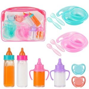 13-Piece Reborn Doll Feeding Set with Storage Bag