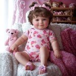 Adorable 20-Inch Realistic Smiling Baby Doll
