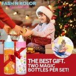 Magical Baby Doll Bottles with Pacifier Set