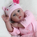 CHAREX 22-Inch Realistic Reborn Baby Doll with Giraffe