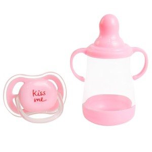 Aori Reborn Baby Doll Accessories: Pacifier & Bottle