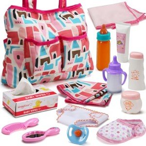 14-Piece Doll Feeding and Care Accessory Set