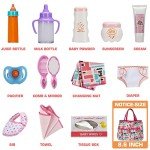 14-Piece Baby Doll Care Accessories Set
